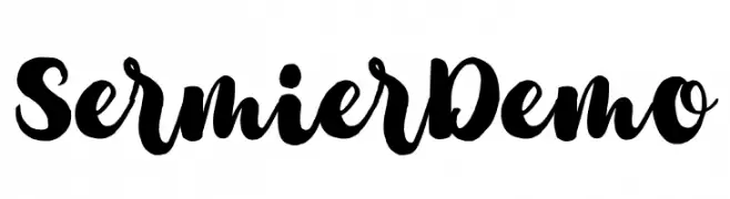 Sermier Demo  font caratteri gratis