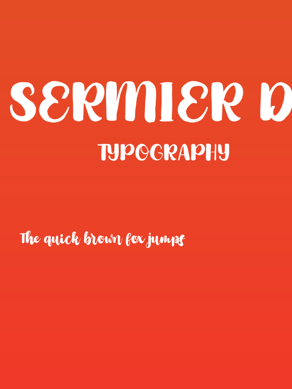 Sermier Demo Poster