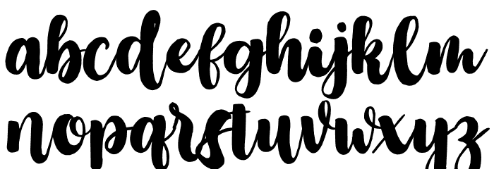 Sermier Demo Font LOWERCASE