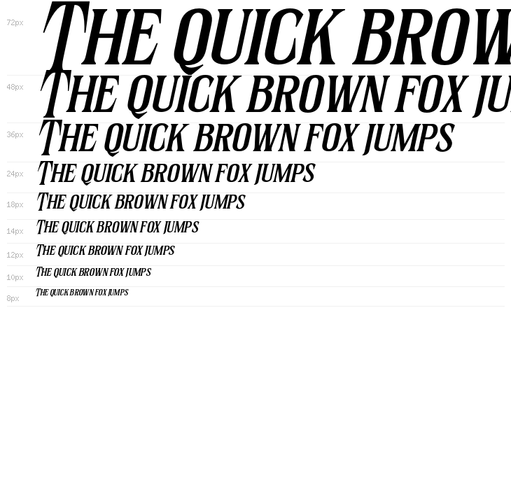 SernesDemo-LightItalic Waterfall