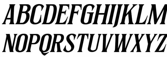SernesDemo-LightItalic Polices MINUSCULES