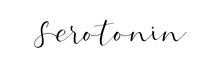 Serotonin Font