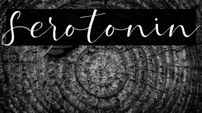 Serotonin Font examples
