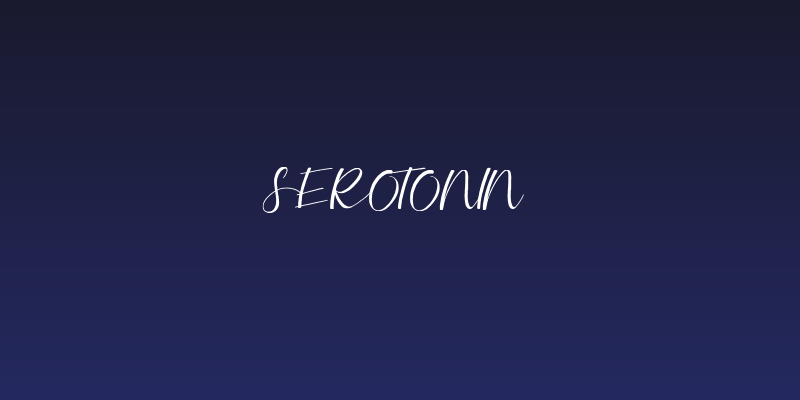 Serotonin Social Header