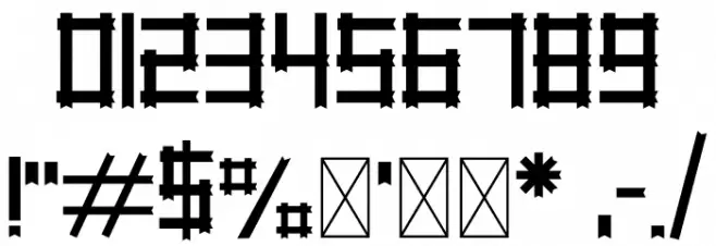 Serpadu Font OTHER CHARS