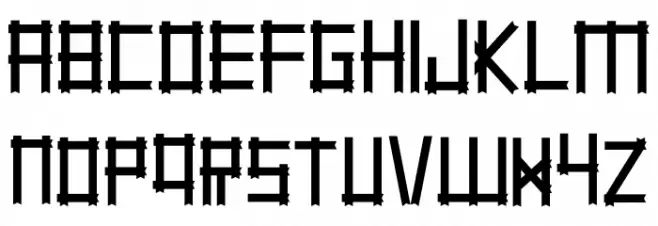 Serpadu Schriftart Groß