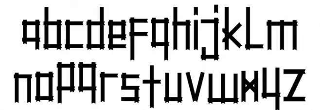 Serpadu फ़ॉन्ट लोअरकेस