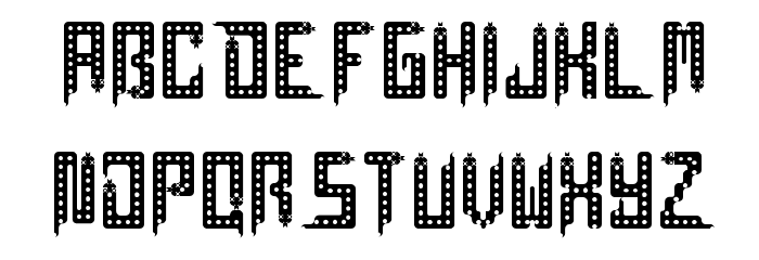 Serpens Regular Font LOWERCASE
