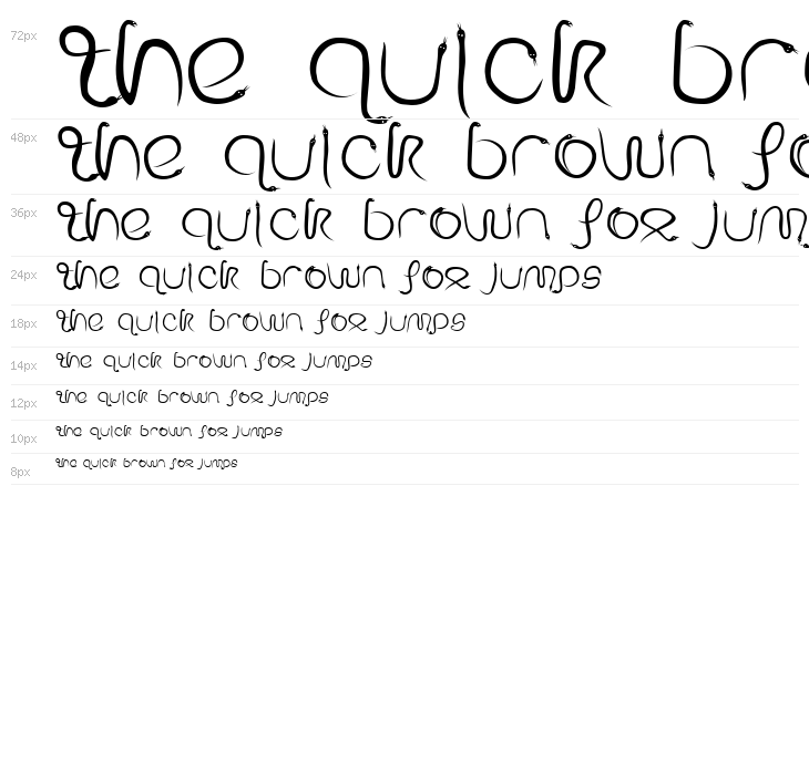 Serpent Regular Waterfall