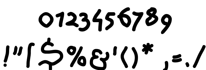 Serpentina Font OTHER CHARS