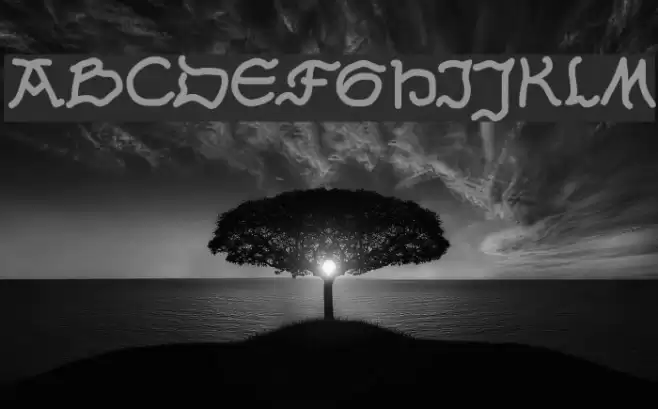 Serpentina Font examples