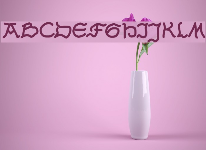 Serpentina Font examples
