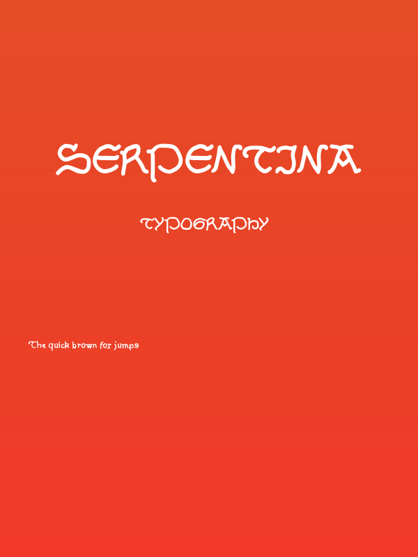 Serpentina Poster