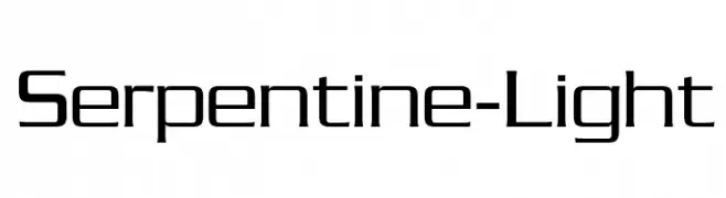 Serpentine-Light  Descarca Fonturi Gratis