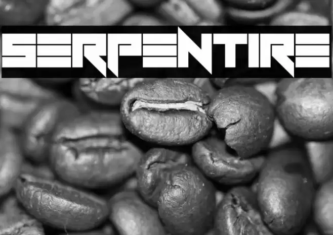 Serpentire Font examples