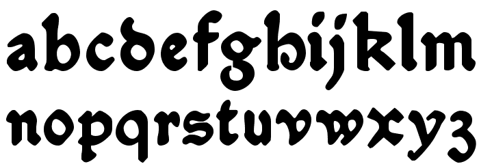 SerpentisBlack Font LOWERCASE