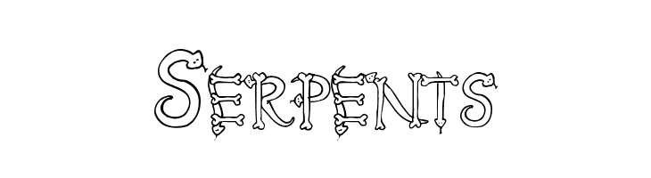Serpents  Descarca Fonturi Gratis