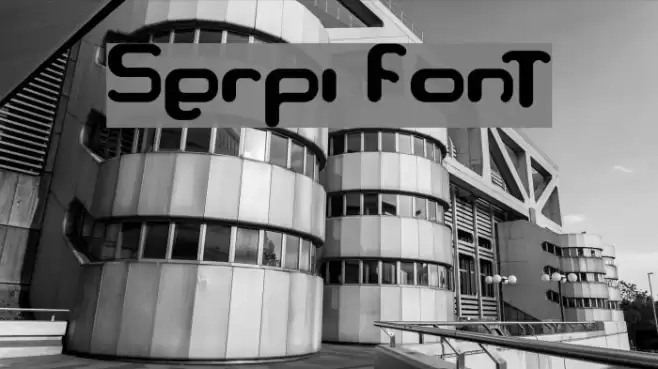 Serpi Font examples