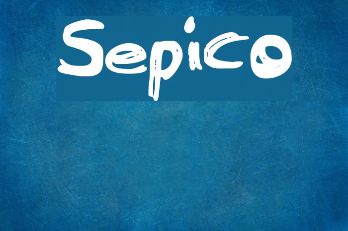 Serpico Font examples