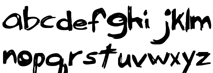 Serpico Font LOWERCASE
