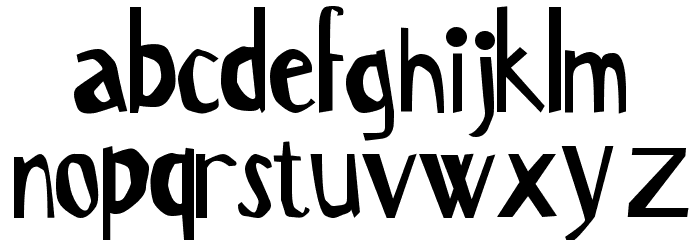 Serru Font LOWERCASE