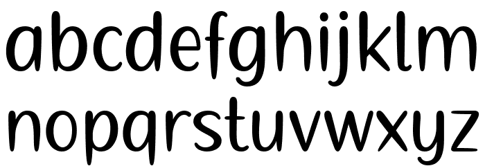 Serry Font LOWERCASE