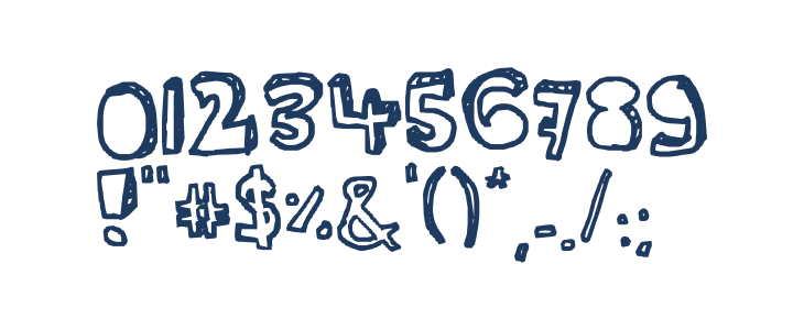 Ser's font Other Characters