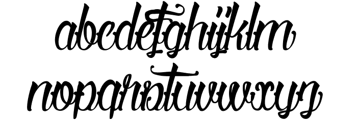 Serval Light Font LOWERCASE