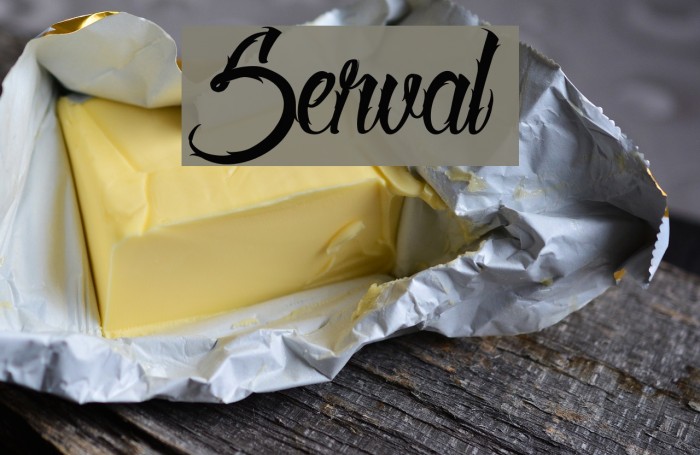 Serval Font examples