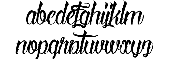 Serval Font LOWERCASE