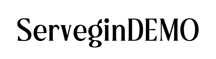 ServeginDEMO  免费字体下载