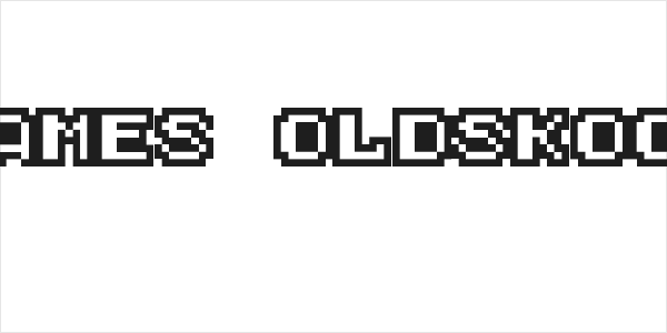 Service Games Oldskool Outline Logo