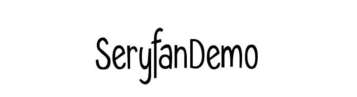 Seryfan Demo  免费字体下载