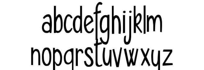 Seryfan Demo フォント 小文字