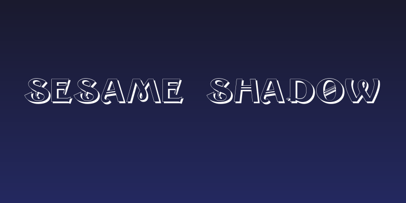 Sesame Shadow Social Header