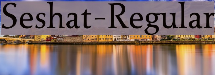 Seshat-Regular Font examples