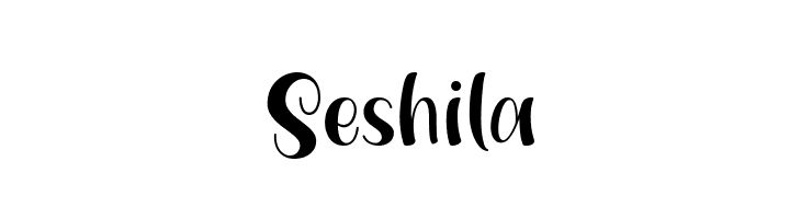 Seshila  免费字体下载