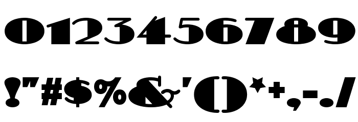 SesquipedalianNF Font OTHER CHARS