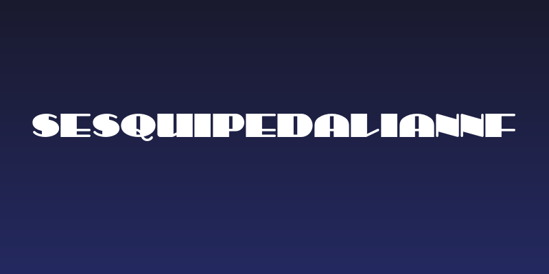 SesquipedalianNF Social Header