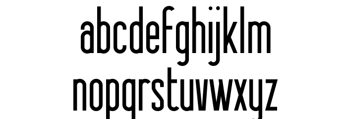 Sessions Font LOWERCASE