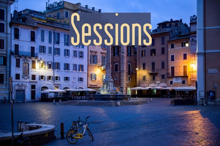 Sessions Font examples