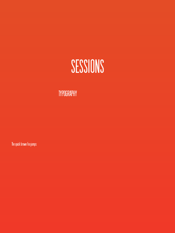 Sessions Poster