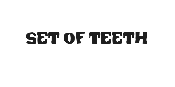 Set of Teeth Logo