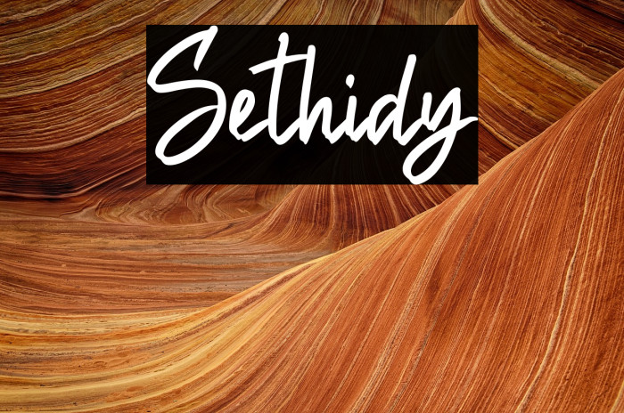 Sethidy Example 2