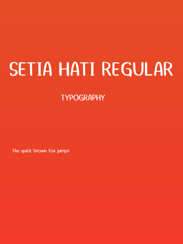 Setia Hati Regular Poster