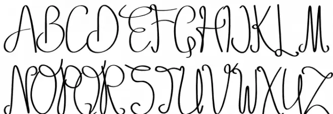 Setia winers Schriftart Groß