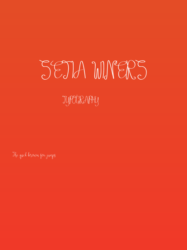 Setia winers Poster