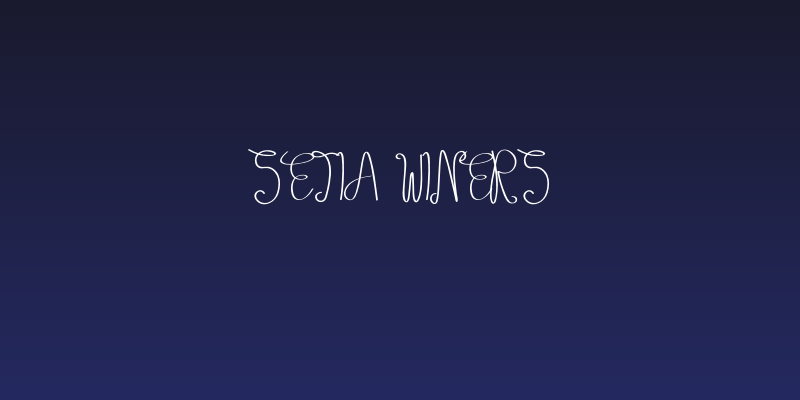 Setia winers Social Header