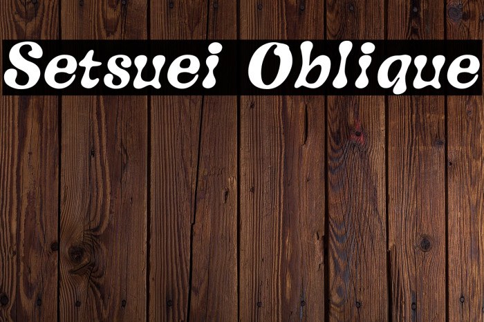 Setsuei Oblique Example 3