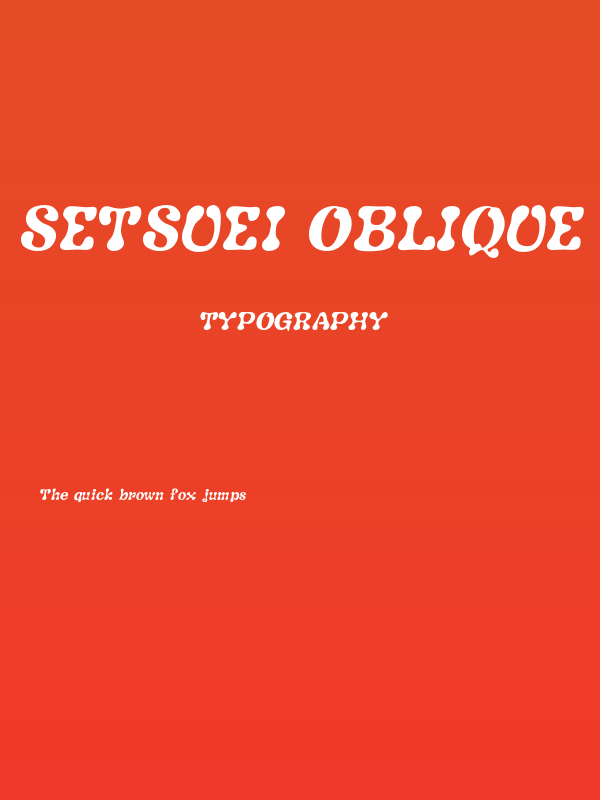 Setsuei Oblique Poster